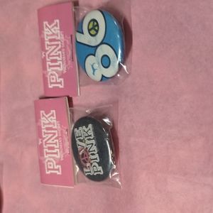 Victoria's secret PINK pinback buttons